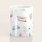 Fun beach pattern Coffee Mug Gallery Image 4