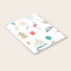 Fun beach pattern Notebook Gallery Image 3