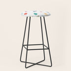 Fun beach pattern Stool Gallery Image 1