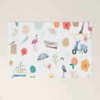 Fun beach pattern Welcome Mat Gallery Image 1