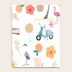 Fun beach pattern Notebook Gallery Image 4