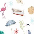 Fun beach pattern Coffee Mug Gallery Image 2