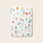 Fun beach pattern Bath Mat Gallery Image 1
