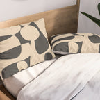Modern Art Form 1 Pillow Sham Gallery Image 2
