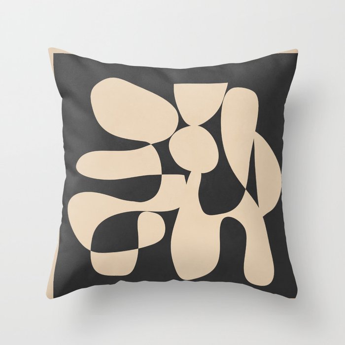 Modern Art Form 1 Throw Pillow Gallery Image 6