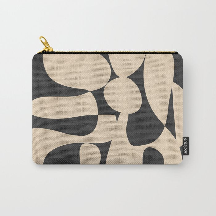 Modern Art Form 1 Carry All Pouch Gallery Image 1