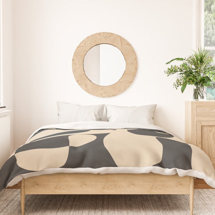 Modern Art Form 1 Duvet Cover Gallery Image 3
