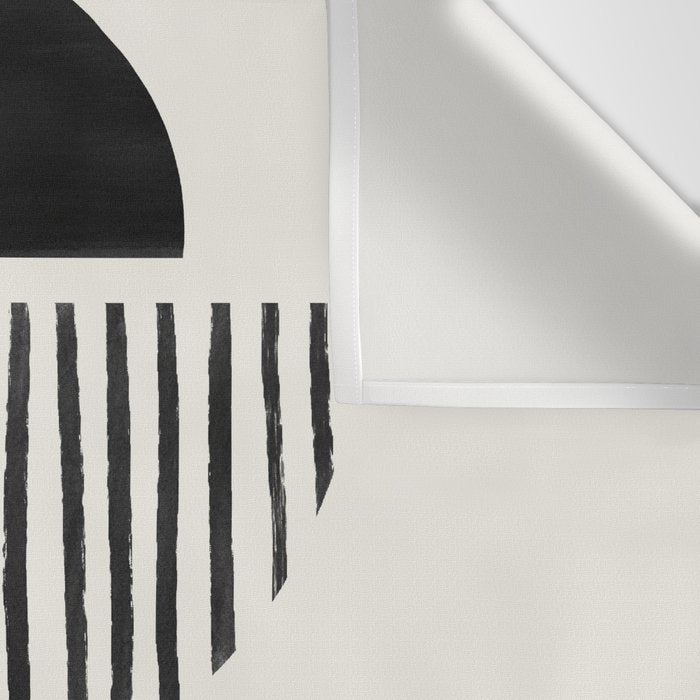 Balancing Stripes NO.1 | Black Wall Tapestry Gallery Image 3