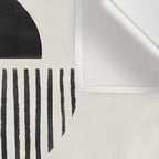 Balancing Stripes NO.1 | Black Wall Tapestry Gallery Image 3
