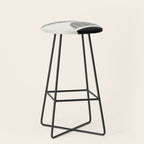 Balancing Stripes NO.1 | Black Stool Gallery Image 1