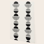 Balancing Stripes NO.1 | Black Wallpaper Gallery Image 2