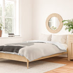 Balancing Stripes NO.1 | Black Duvet Cover Gallery Image 2