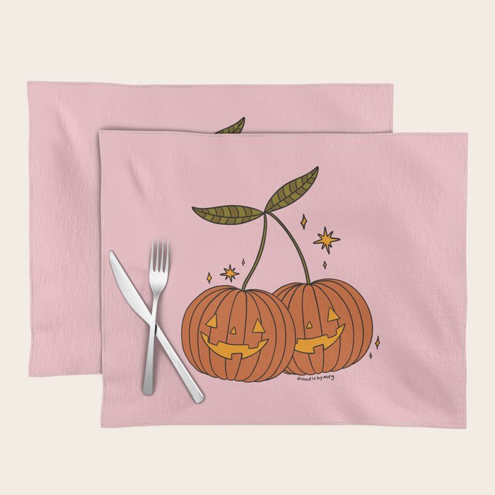 Pumpkin Cherries Placemat Gallery Image 1