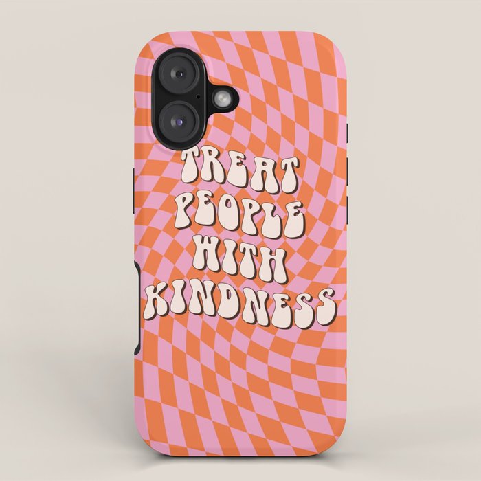 Treat People with Kindness iPhone Case Gallery Image 1