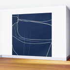 Minimal Abstract Line Art 15 Wall Mural Gallery Image 2