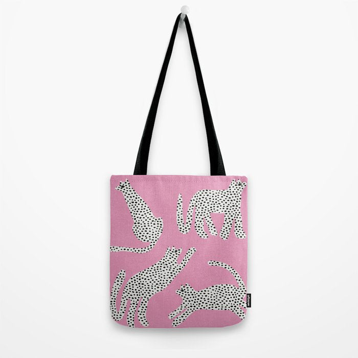 Pink Leopard Tote Bag Gallery Image 2