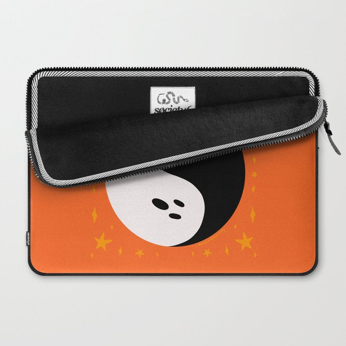 Spooky Yin Yang Laptop Sleeve Gallery Image 2