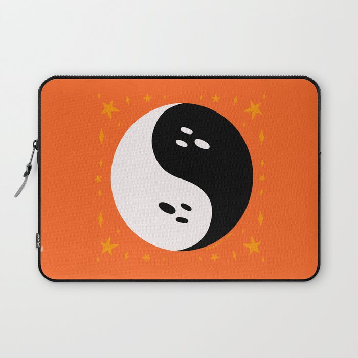 Spooky Yin Yang Laptop Sleeve Gallery Image 1