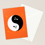 Spooky Yin Yang Stationery Card Gallery Image 2