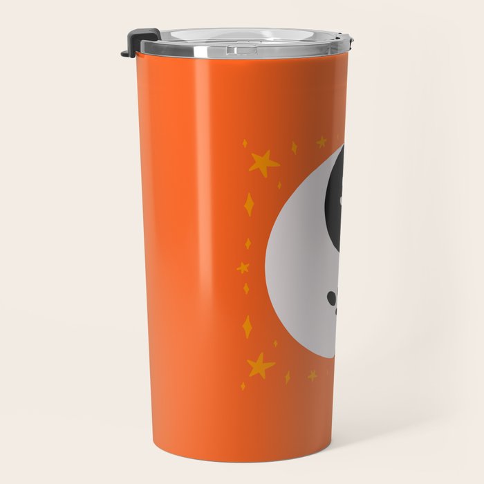 Spooky Yin Yang Travel Mug Gallery Image 3