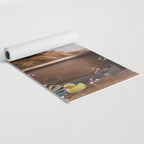 Bear with Rubber Ducky in Vintage Bathtub Yoga Mat Gallery Image 2