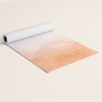Tie dye lilac peach A Yoga Mat Gallery Image 2