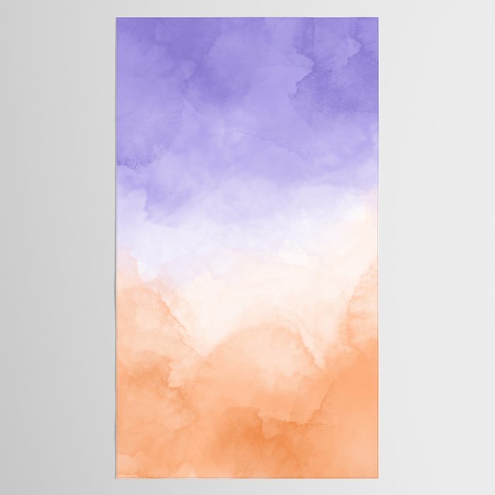 Tie dye lilac peach A Tablecloth Gallery Image 2