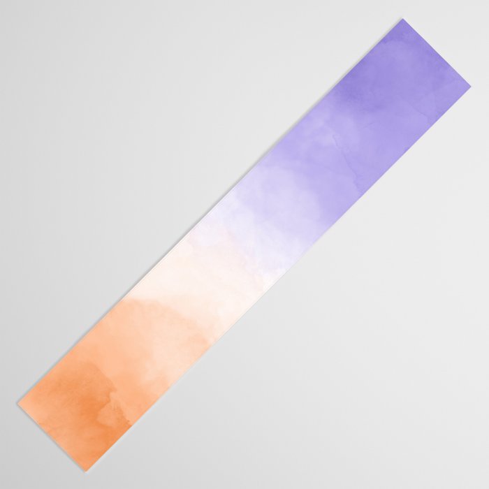 Tie dye lilac peach A Table Runner Gallery Image 3