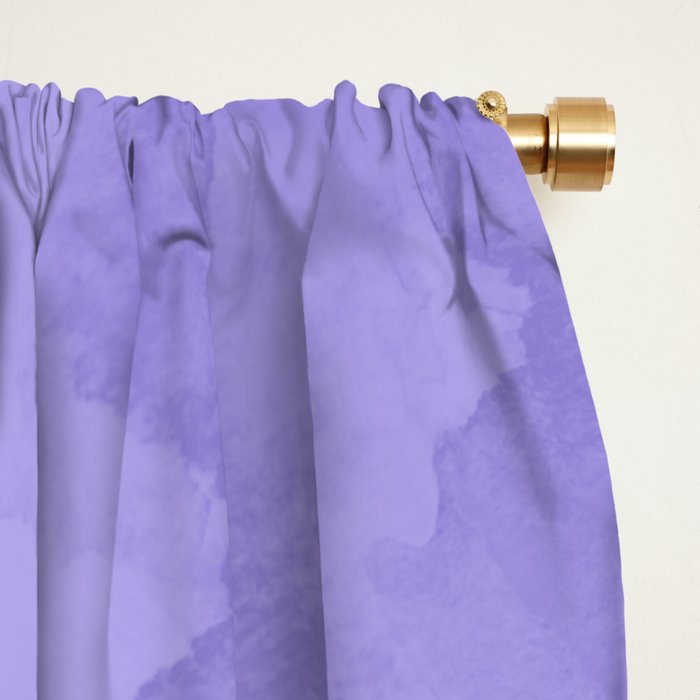 Tie dye lilac peach A Window Curtain Gallery Image 2