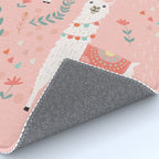 Lovely Llama on Pink Rug Gallery Image 4