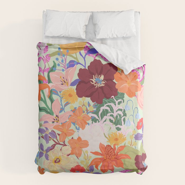 Splendid Flowers Duvet Cover Gallery Image 6