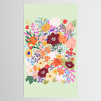 Splendid Flowers Tablecloth Gallery Image 2