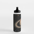 Galactic DJ II - Saturn Disco Ball Water Bottle Gallery Image 3