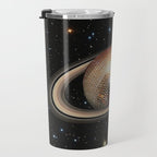 Galactic DJ II - Saturn Disco Ball Travel Mug Gallery Image 3