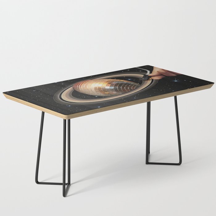 Galactic DJ II - Saturn Disco Ball Coffee Table Gallery Image 1