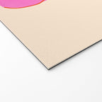 Hot Pink Tiger Portrait Welcome Mat Gallery Image 2