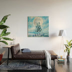 Winter Night 4 Wood Wall Art Gallery Image 2