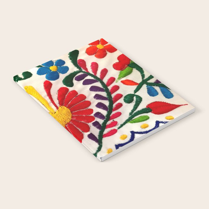Red Mexican Flower Notebook Gallery Image 2