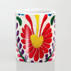 Red Mexican Flower Coffee Mug Gallery Image 4