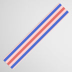 Blush and blue lines Table Runner Gallery Image 3