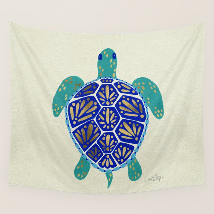 Sea Turtle Wall Tapestry Gallery Image 4