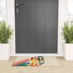 Retro Numbers Welcome Mat Gallery Image 3