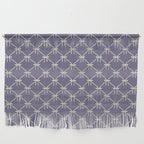 Bows & Ribbons Pattern XXXIII Neutral Lavender Purple Wall Hanging Gallery Image 1