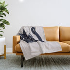 World Domination For Cats Throw Blanket Gallery Image 1