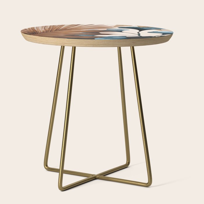 Abstract Tropical Art 18 Side Table Gallery Image 1