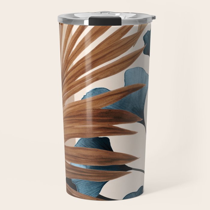 Abstract Tropical Art 18 Travel Mug Gallery Image 1
