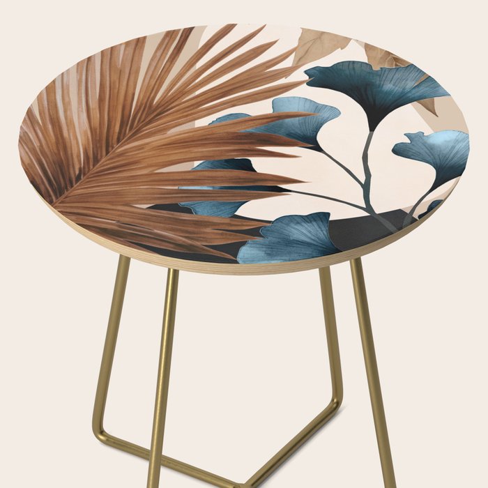 Abstract Tropical Art 18 Side Table Gallery Image 2