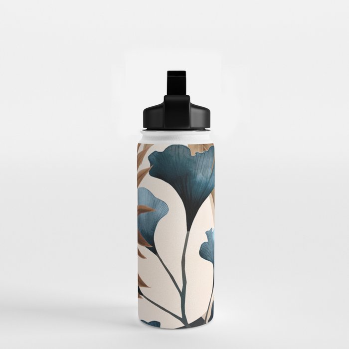 Abstract Tropical Art 18 Water Bottle Gallery Image 2