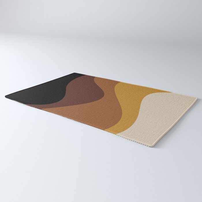 Abstract Color Waves XXVII Rug Gallery Image 3