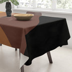 Abstract Color Waves XXVII Tablecloth Gallery Image 3